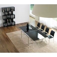 Table Varnished aluminium Clarance 123-246x123x75