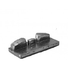 Anodized Aluminum Cap Handrail 25X60