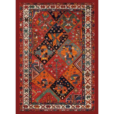 Carpet Bakhtiari Arancio 