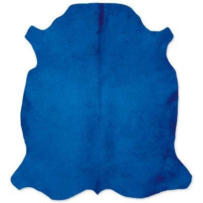 Cow Skin Dyed Blue