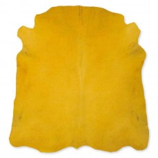 Cow Skin Dyed Yellow