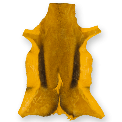 Δέρμα Γαζέλας Dyed Yellow