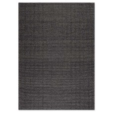 Χαλί Χειροποίητο Plex Lines 114 Black-Lt.Grey