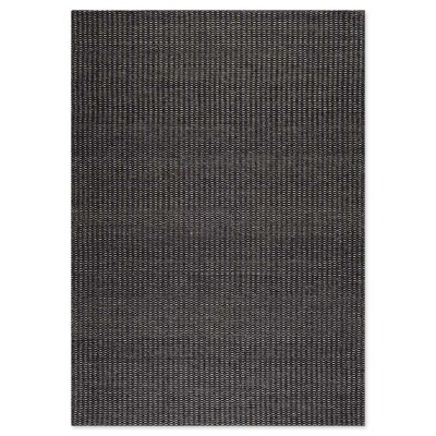 Χαλί Χειροποίητο Plex Lines 114 Black-Lt.Grey