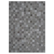 Δερμάτινο Χειροποίητο Χαλί Skin 10 Light Grey