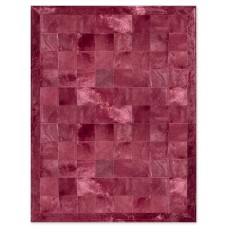 Skin 20 Pink Handmade Leather Carpet