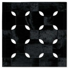 Skin SR.2010 (20/10) Black Handmade Leather Carpet