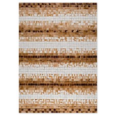 Skin Gazelle 5 Natural 001.003 Handmade Leather Carpet