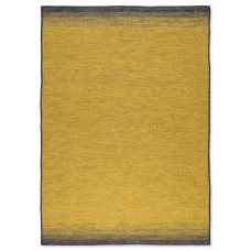 Handmade Woolen Kelim Nexus Yellow-Grey